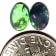Opal on Ironstone 7x5mm Oval Doublet Set of 2 0.89ctw
