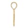 14k Yellow Gold Mom Heart Pendant
