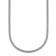 Rhodium Over Sterling Silver 2.4mm Snake 20 Inch Chain