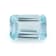 Aquamarine 7x5mm Emerald Cut 0.90ct