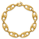 14K Yellow Gold 10mm Anchor Link 7.5 Inch Bracelet
