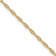 14k Yellow Gold 1.5mm Solid Mariners Link 20 Inch Chain