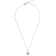 Initial Y Charm Pendant Necklace In Silver-Tone