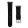 Gametime MLB Arizona Diamondbacks Black Leather Apple Watch Band
(42/44mm M/L). Watch not included.