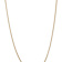14k Yellow Gold 1.3mm Solid Franco 16 Inch Chain