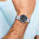 Ladies Charles Hubert Stainless Steel Black Dial Watch