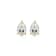 Pear Shape Moissanite 14k Yellow Gold Over Silver Stud Earrings 1.90ctw DEW