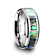 MAUI Tungsten Wedding Band with Mother of Pearl Inlay 8mm