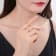 Round White Topaz 14K Rose Gold Over Sterling Silver Solitaire Ring, 3.10ctw