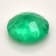 Zambian Emerald 6.6mm Round 0.93ct