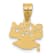 14K Yellow Gold Graduation Cap and Diploma 2024 Charm