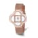 Charles Hubert Ladies Rose IP Plated Stainless 36x36mm Watch