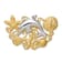 14k Yellow Gold and 14k White Gold Textured Sea Life Fits 5mm To 6mm
Slide Pendant