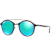 Ray-Ban Tech Matte Black Round Frame / Blue Green Mirrored Lenses Sunglasses