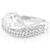 CZ Bypass Ring In Sterling Silver 2.86ctw
