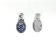 10.55 Ctw Tanzanite and 1.37 White Ctw Diamond Earring in 14K WG