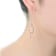 Two-Tone Dangle Earrings In Sterling Silver And 18K Rose Gold Over
Sterling Silver