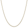 14K Yellow Gold 1.1mm Round Snake Chain Necklace