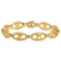 14K Yellow Gold 10mm Anchor Link 7.5 Inch Bracelet