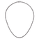 Sterling Silver Antiqued and Satin 2.5mm Twisted Box 16 inch Chain