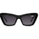 Quay On the Radio Black Cat Eye Frame / Smoke Lenses Sunglasses