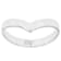 Chevron Band Ring In Sterling Silver