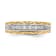 14K Yellow Gold AA Quality Mens Wedding Band