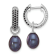 Rhodium Over Sterling Silver 7-8mm FWC Pearl/Cubic Zirconia
Interchangeable Earrings Set
