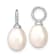 Rhodium Over Sterling Silver 7-8mm White/Black FWC Pearl Cubic Zirconia
Changeable Earring