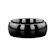 RAVEN Domed Black Tungsten Wedding Band 7mm