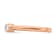 14K Rose Gold Petite Beaded Edge Round Diamond Ring 0.24ctw