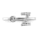 Rhodium Over 14K White Gold Lab Grown Diamond VS/SI GH, Initial Z
Adjustable Ring
