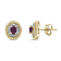 Red Ruby 14K Gold Over Sterling Silver Earrings 0.50ctw