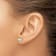 14K Yellow Gold Lab Grown Diamond 1 3/8ctw VS/SI GH 4 Prong Earrings