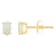 5x3mm Oval Opal 14k Yellow Gold Stud Earrings