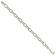 Sterling Silver Open Link Cable 8.50mm Bracelet
