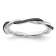 Sterling Silver Stackable Expressions Polished Black Diamond Ring 0.132ctw