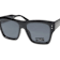 Kendall + Kylie Square Black Frame/Gray Lens Sunglasses