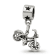 Sterling Silver Bicycle Dangle Bead
