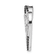 Rhodium Over 14k White Gold Black and White Diamond Entwined Heart Chain
Slide Pendant