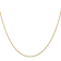 14k Yellow Gold 0.95mm Parisian Wheat Chain 18 Inches