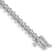 Rhodium Over 14k White Gold I1/G-H Diamond Tennis Bracelet 0.91ctw