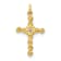 10k Yellow Gold Small Diamond Cross Charm
