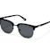 Quay Evasive Black Round Frame / Smoke Polarized Lenses Sunglasses