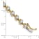 14K Yellow and White Gold Lab Grown Diamond VS/SI GH, Bracelet