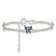 Sterling Silver Multi-color Enamel Butterfly with 1-inch Extensions
Children's Bracelet