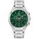 Bulova Men's Curv Green Dial, Stainless Steel Watch