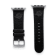 Gametime Miami Dolphins Leather Band fits Apple Watch (42/44mm S/M
Black). Watch not included.