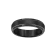 6mm Step-Edge Comfort Fit Band in Black Tungsten Carbide with Satin Finish
