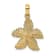 14k Yellow Gold Textured Starfish Charm